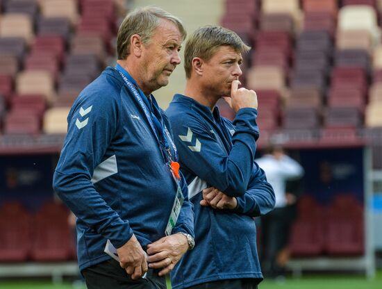 Russia World Cup Denmark Training