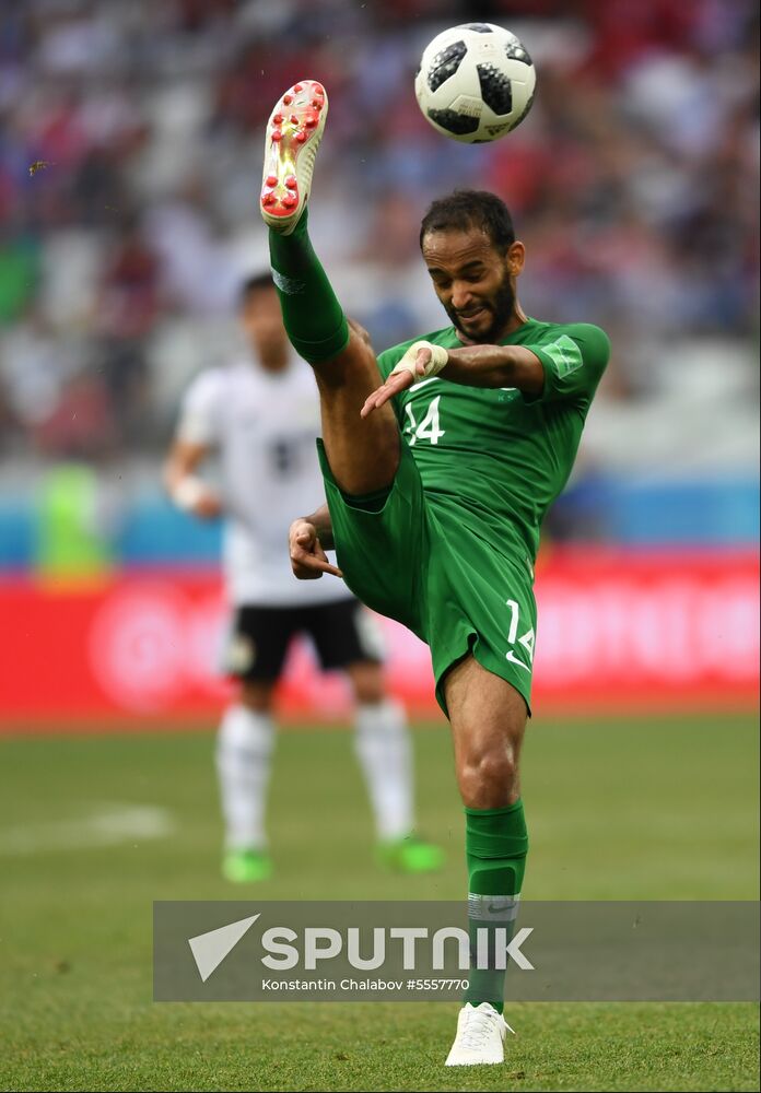 Russia World Cup Saudi Arabia - Egypt