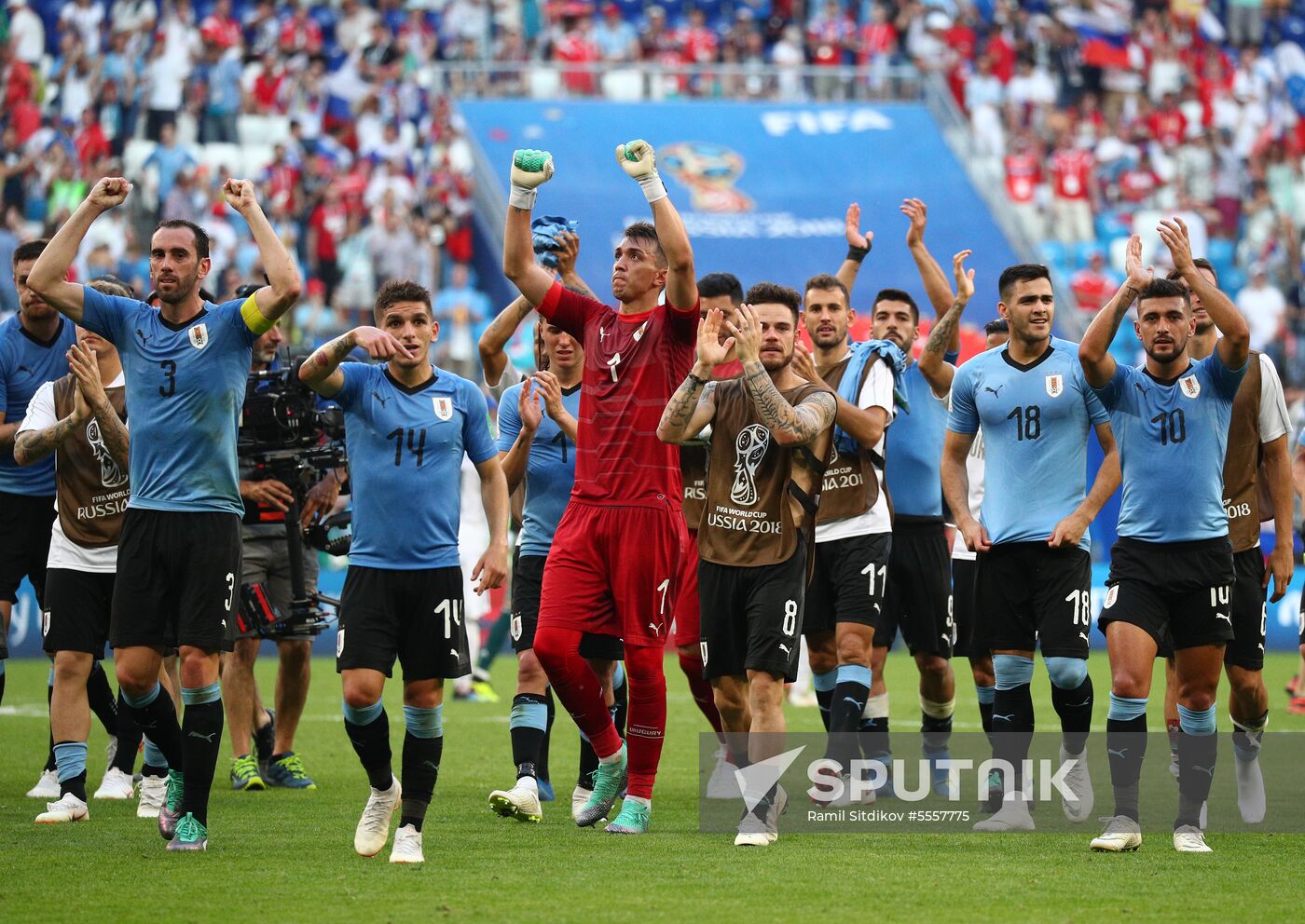 Russia World Cup Uruguay - Russia