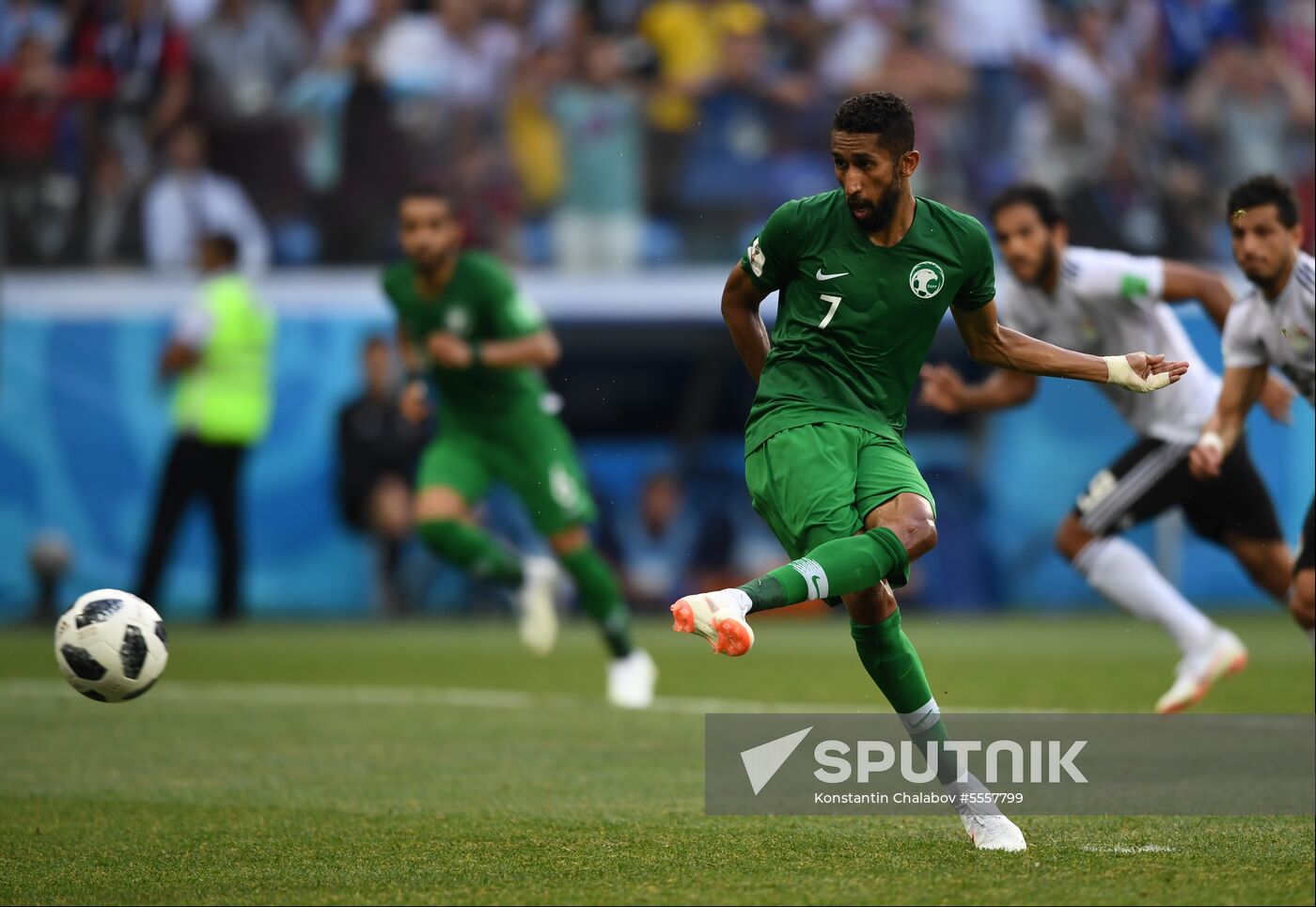 Russia World Cup Saudi Arabia - Egypt