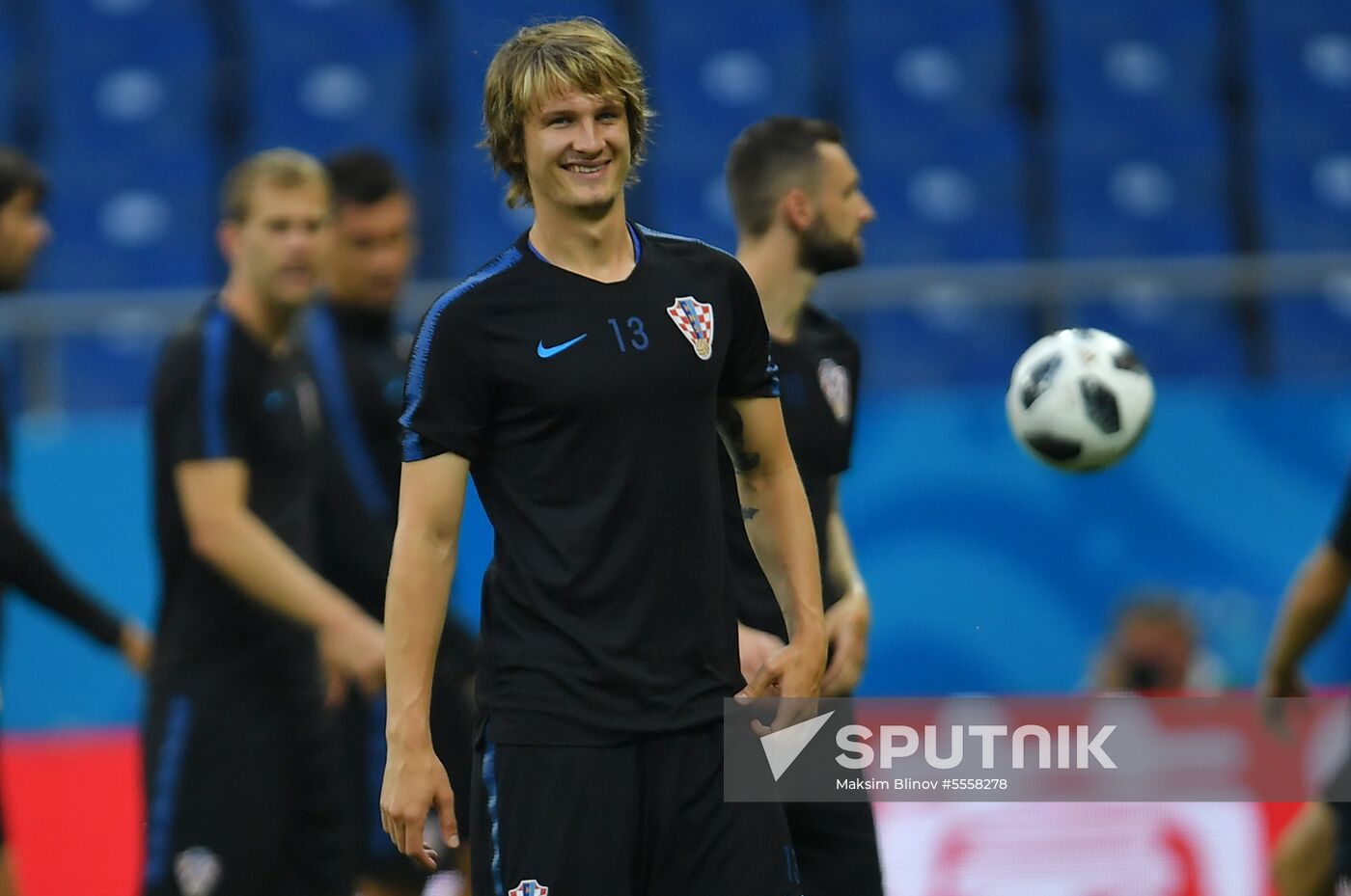 Russia World Cup Croatia Training