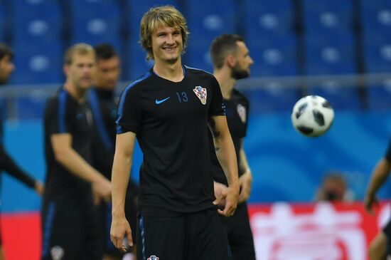 Russia World Cup Croatia Training