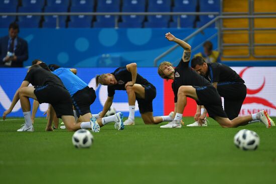 Russia World Cup Croatia Training
