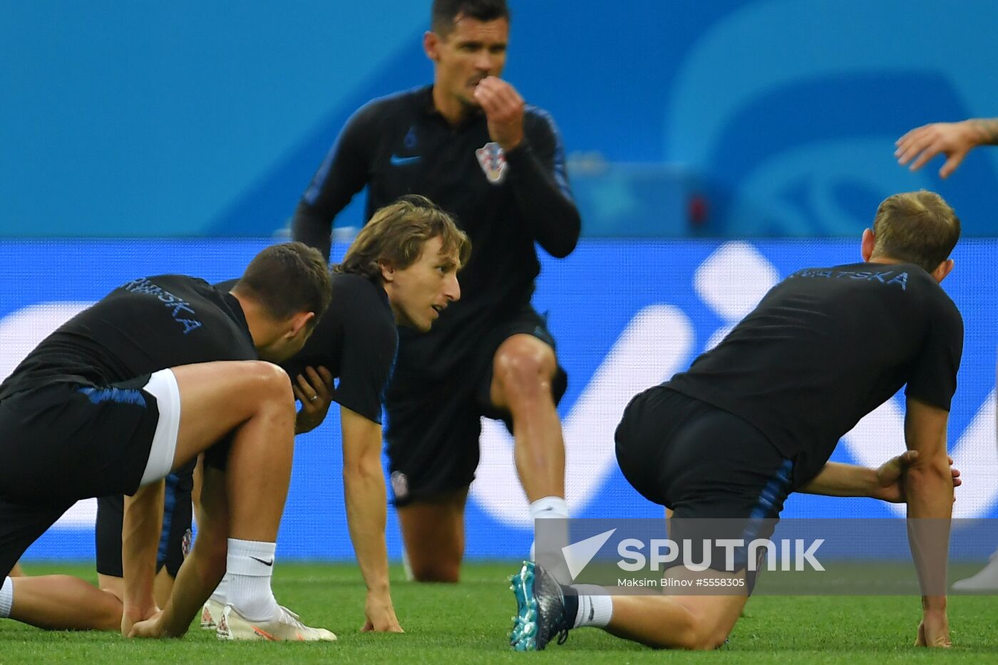 Russia World Cup Croatia Training