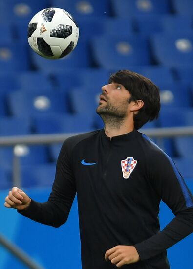 Russia World Cup Croatia Training