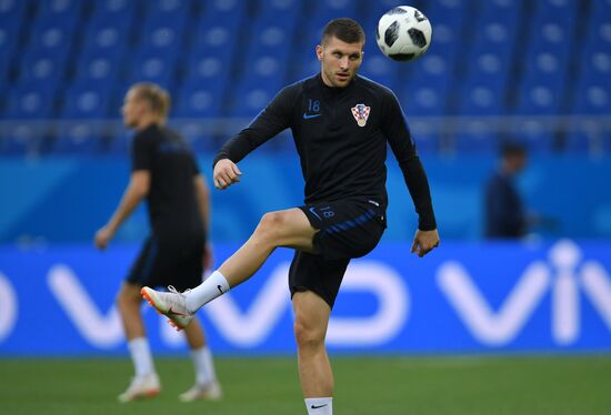 Russia World Cup Croatia Training