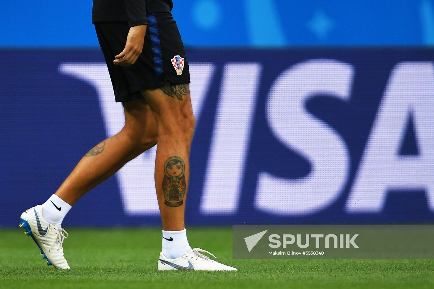 Russia World Cup Croatia Training