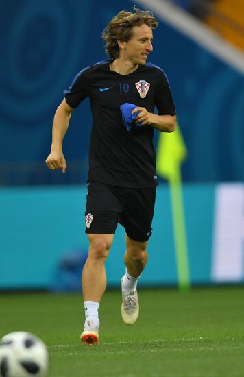 Russia World Cup Croatia Training