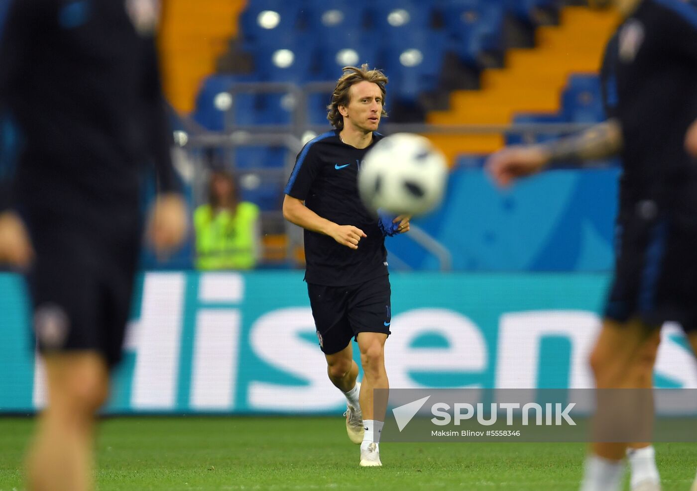 Russia World Cup Croatia Training