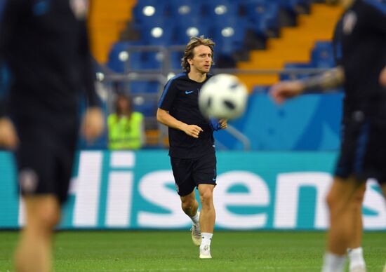 Russia World Cup Croatia Training