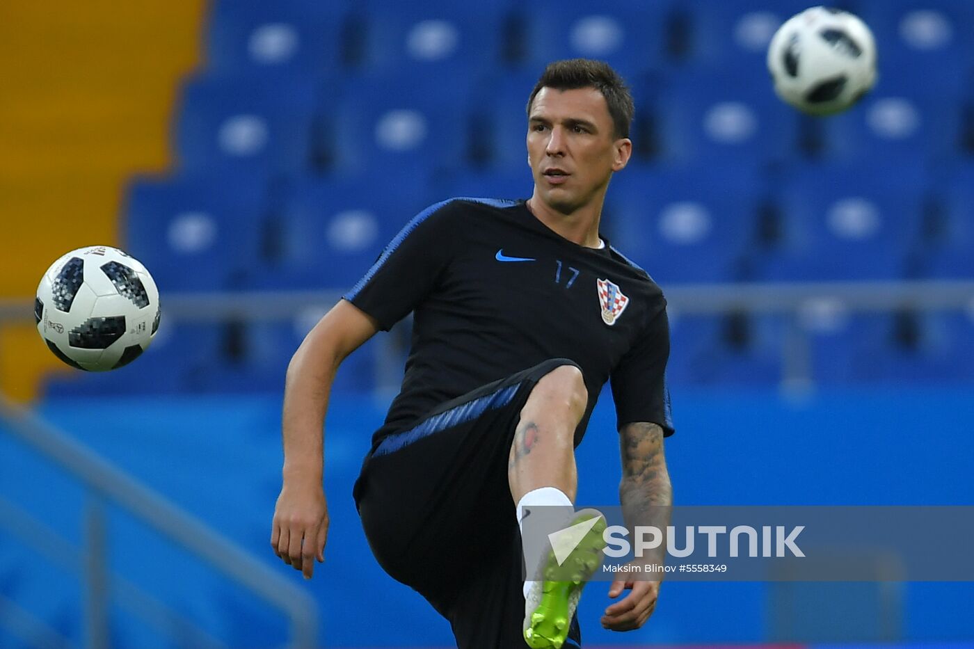 Russia World Cup Croatia Training