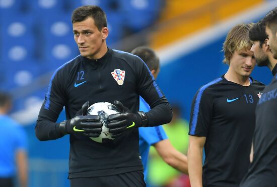 Russia World Cup Croatia Training