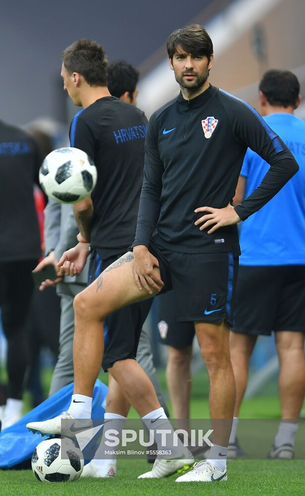 Russia World Cup Croatia Training