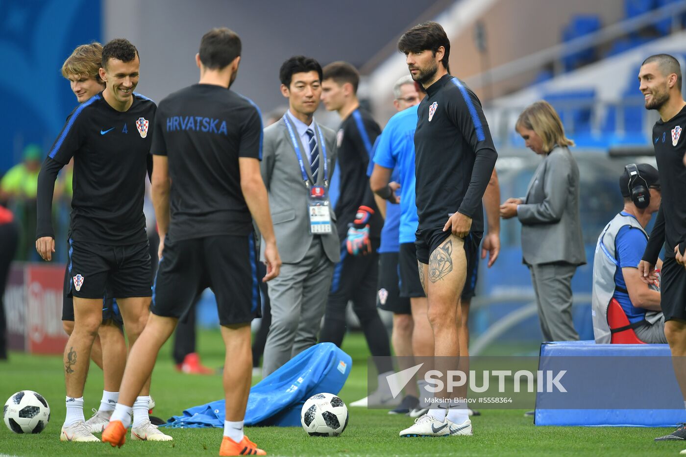 Russia World Cup Croatia Training