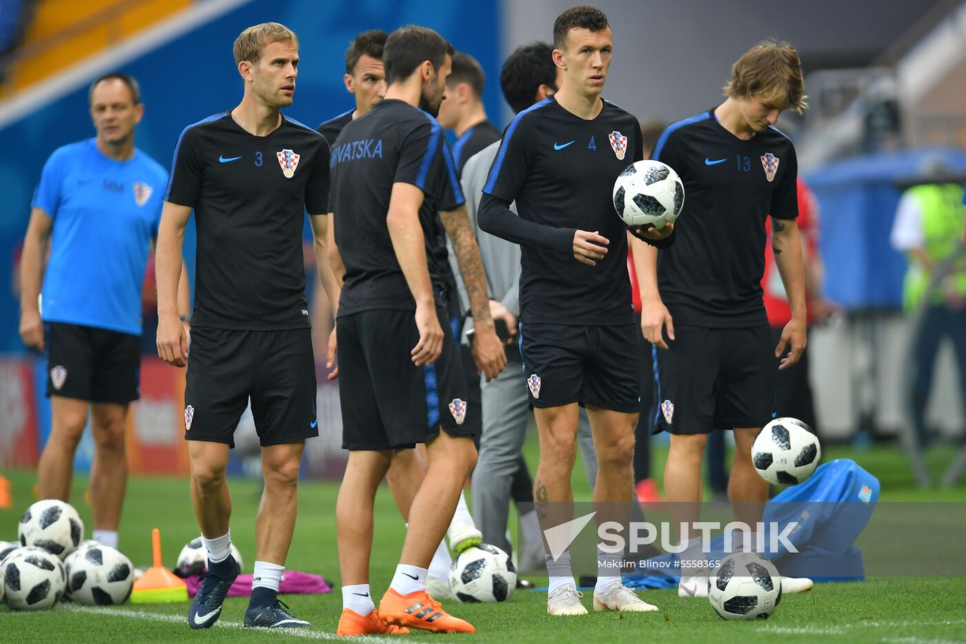 Russia World Cup Croatia Training