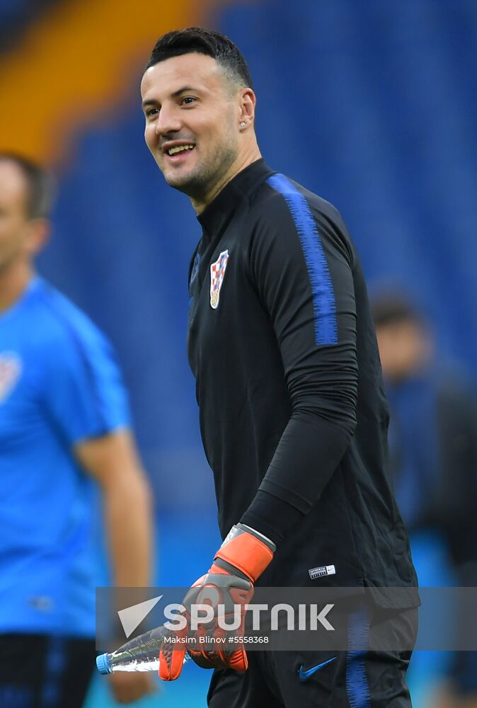 Russia World Cup Croatia Training