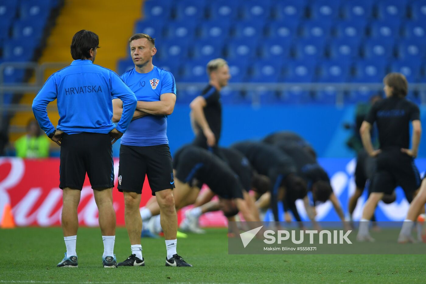 Russia World Cup Croatia Training