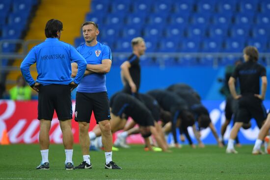 Russia World Cup Croatia Training