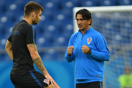 Russia World Cup Croatia Training