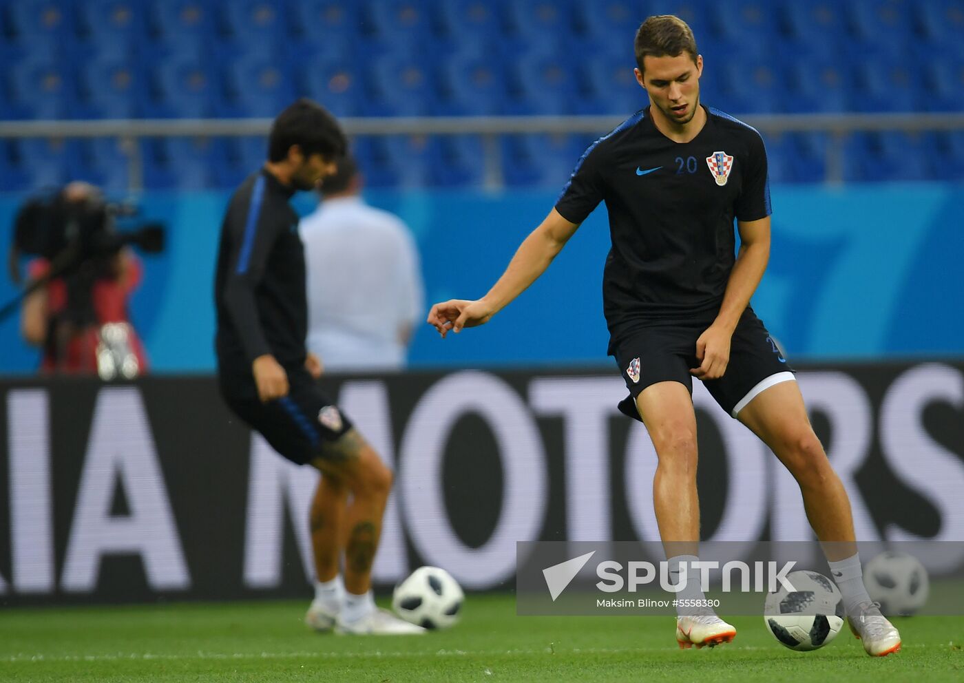 Russia World Cup Croatia Training