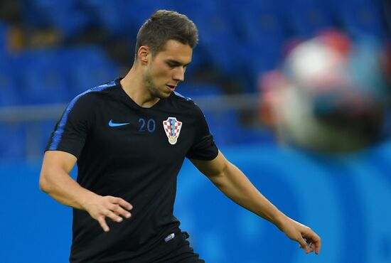 Russia World Cup Croatia Training
