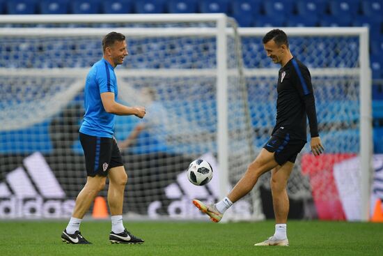 Russia World Cup Croatia Training