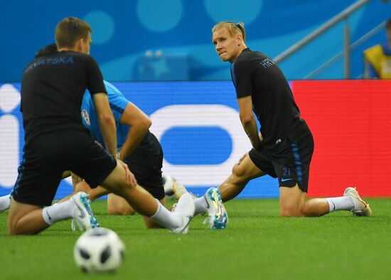 Russia World Cup Croatia Training
