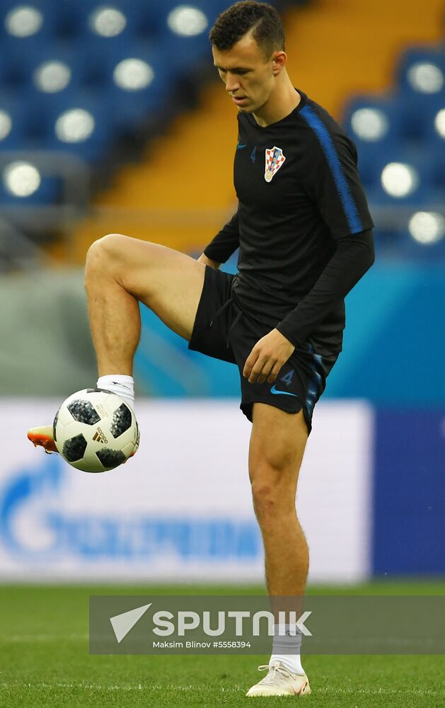 Russia World Cup Croatia Training