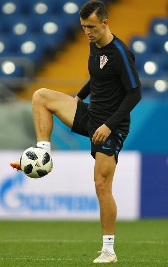 Russia World Cup Croatia Training