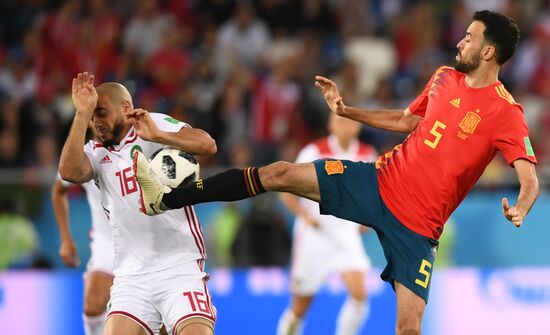 Russia World Cup Spain - Morocco