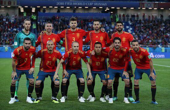 Russia World Cup Spain - Morocco