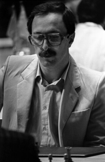 Chess player Mikhail Gurevich