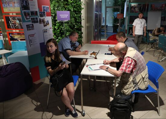 Sergei Sobyanin's election headquarters