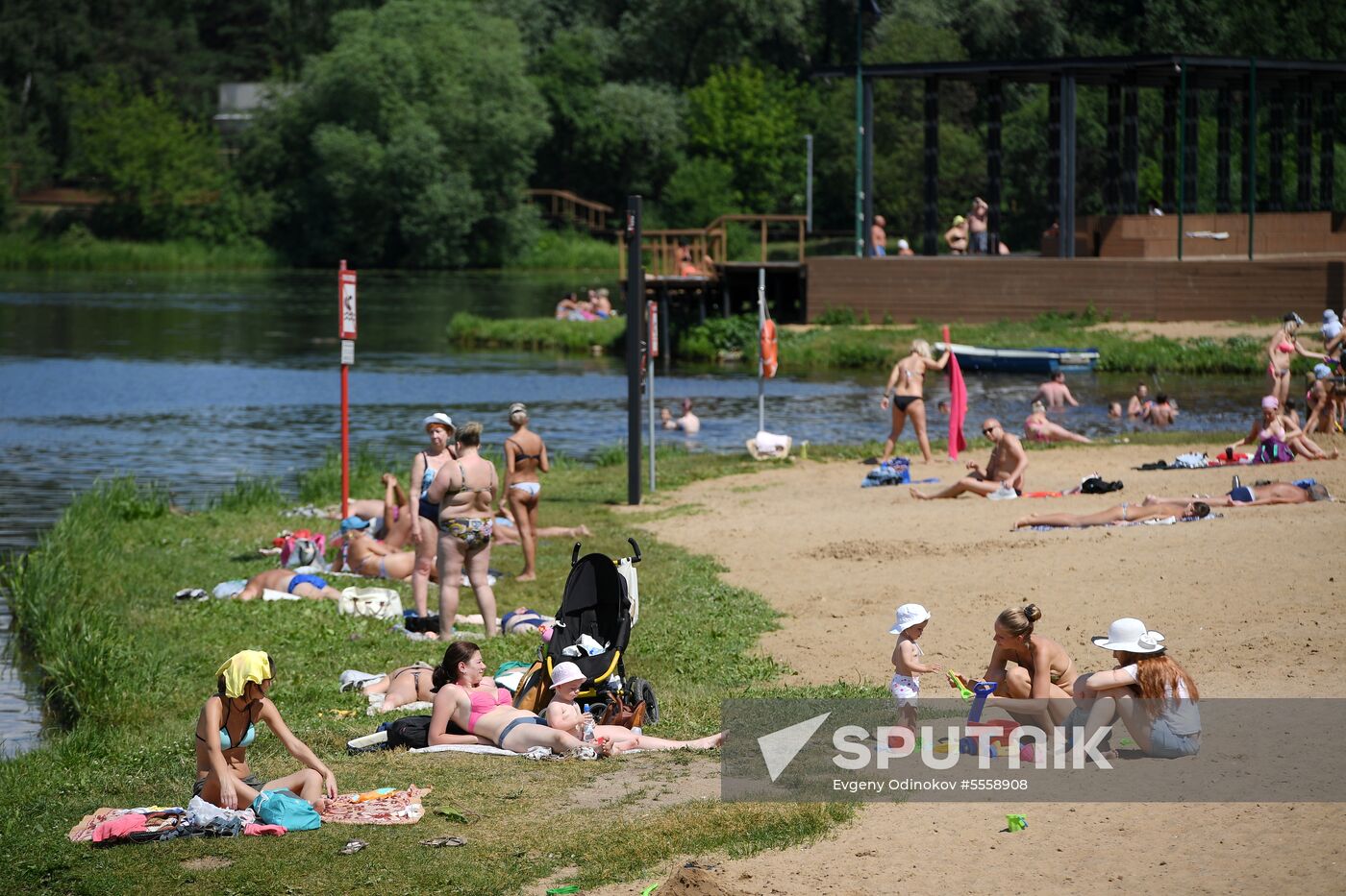 Levoberezhny Park in Moscow