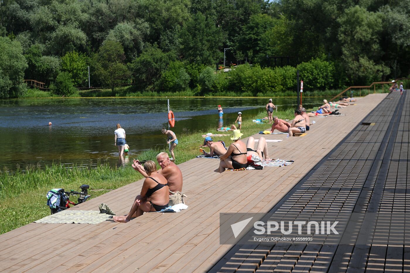 Levoberezhny Park in Moscow
