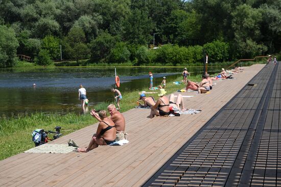 Levoberezhny Park in Moscow