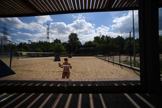 Levoberezhny Park in Moscow