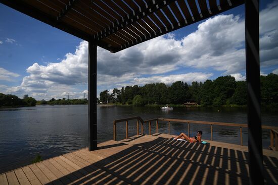 Levoberezhny Park in Moscow