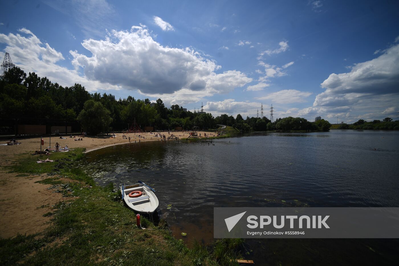 Levoberezhny Park in Moscow