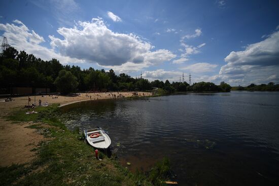 Levoberezhny Park in Moscow