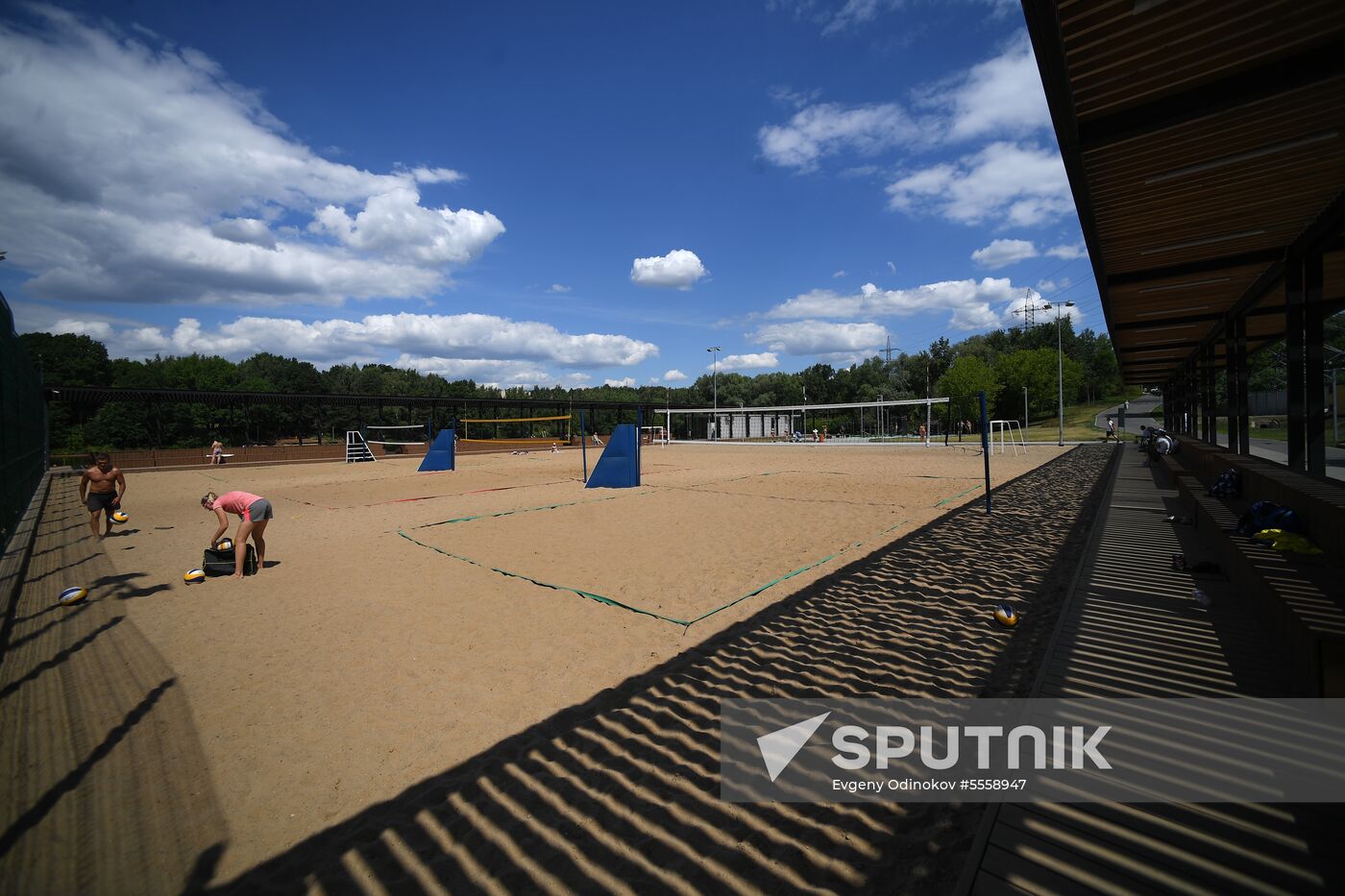 Levoberezhny Park in Moscow