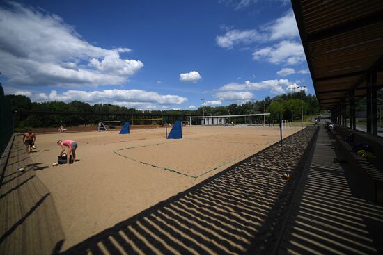 Levoberezhny Park in Moscow