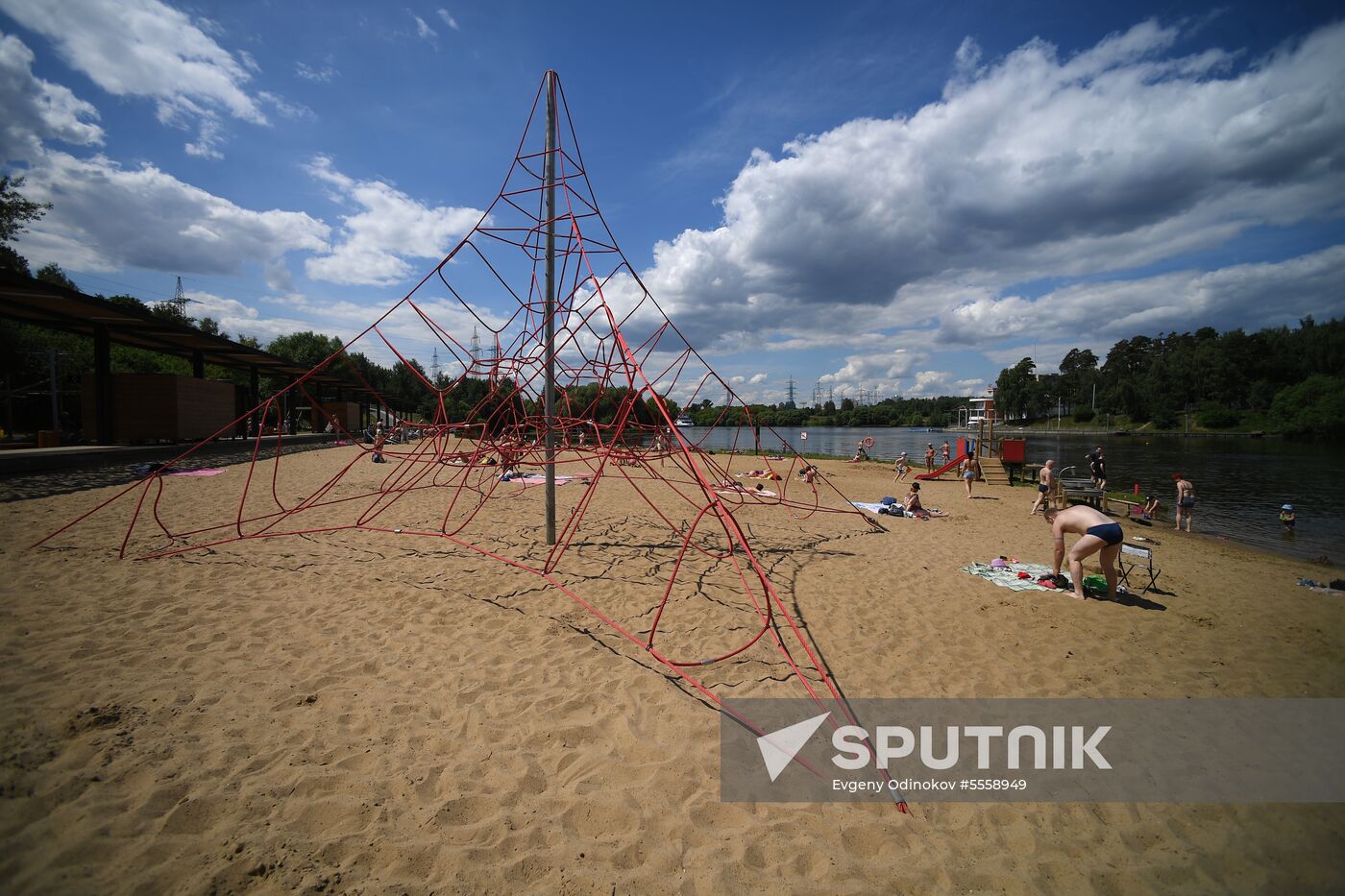 Levoberezhny Park in Moscow