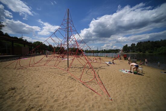 Levoberezhny Park in Moscow