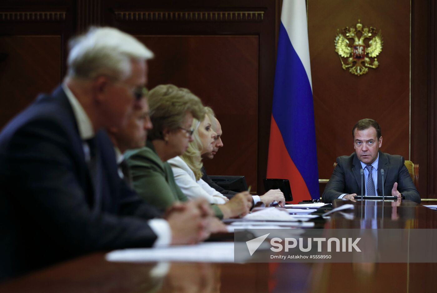 Prime Minister Dmitry Medvedev chairs meeting on measures enhance economic and social development