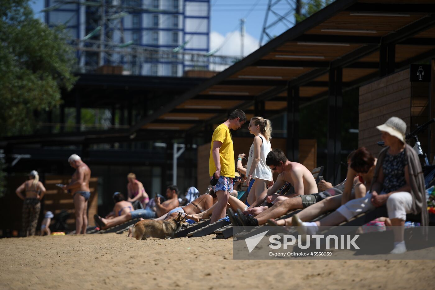 Levoberezhny Park in Moscow