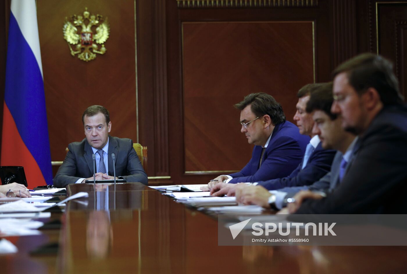 Prime Minister Dmitry Medvedev chairs meeting on measures enhance economic and social development