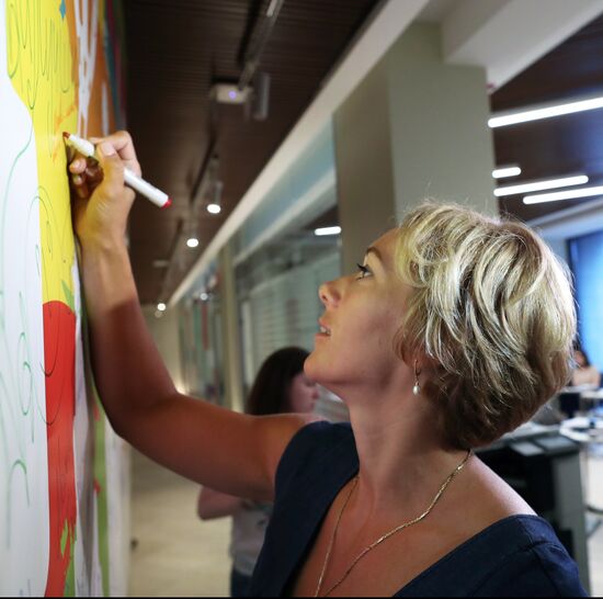 Sergei Sobyanin's election headquarters