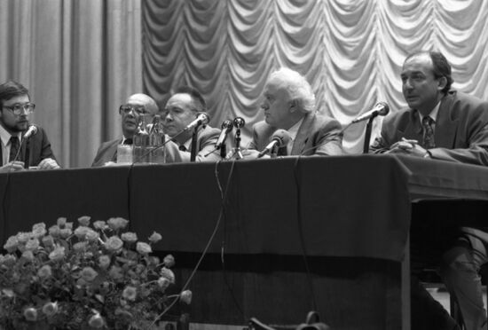 Presentation of Eduard Shevardnadze's book
