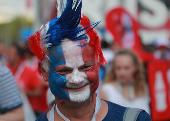 Russia World Cup Denmark - France